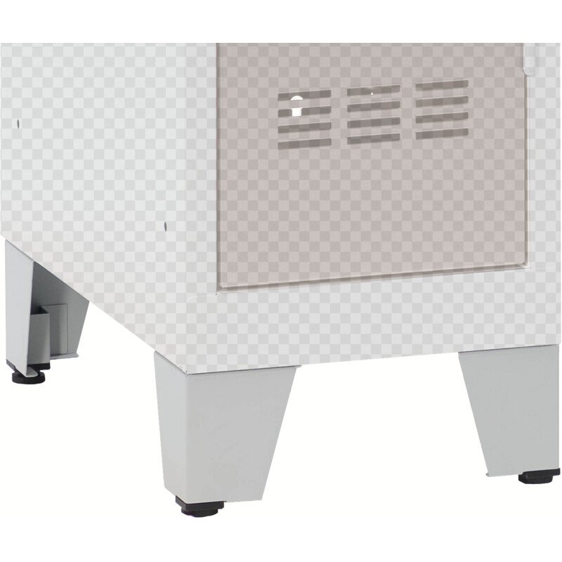 Jeu de 4 pieds pour vestiaires Monobloc Color
