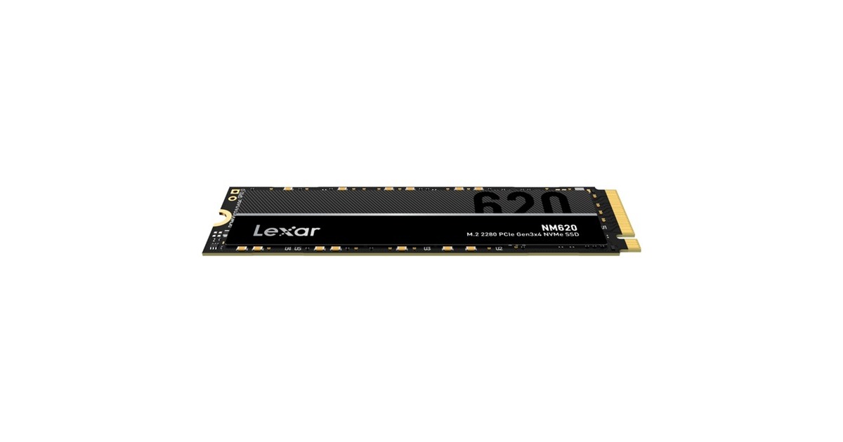 LexarNM620, 512 GB SSD  (PCIe 3.0 x4, NVMe 1.4, M.2 2280)