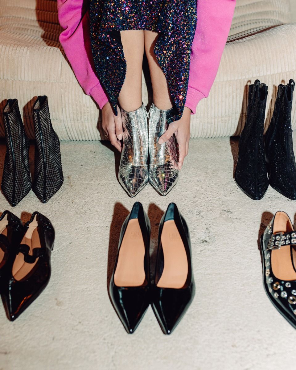 Lola Cruz Jazmine Zilver Dames Enkelboots