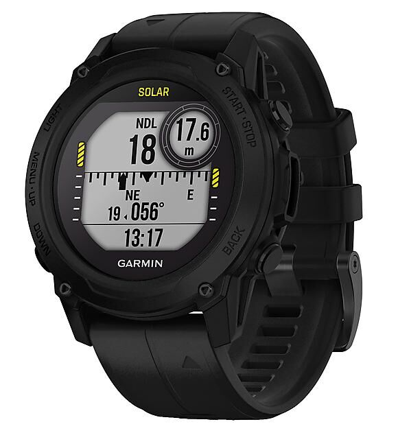 GARMIN - ORDINATEUR DE PLONGEE DESCENT G1 SOLAR NOIR