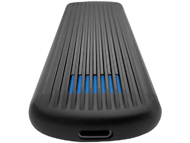 LC-Power Externes Gehäuse LC-M2-C-NVME-2 M.2 Externes Typ C-Gehäuse für M.2-SSDs