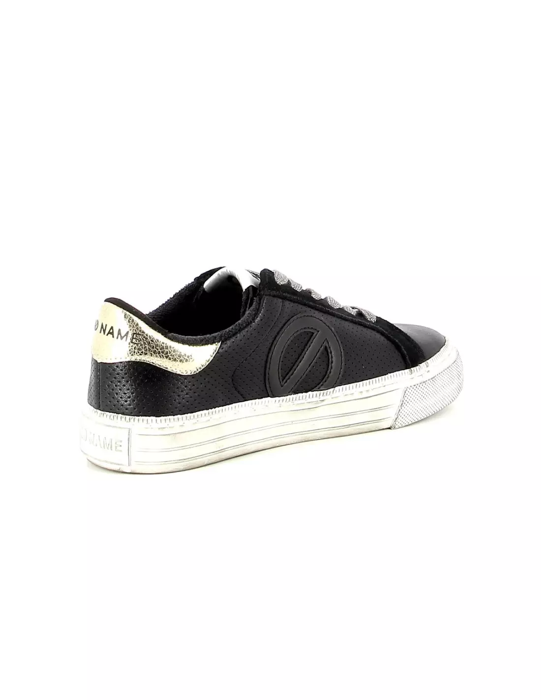 NO NAME STRIKE SIDE BRIGHTY - Baskets Blacklightgold
