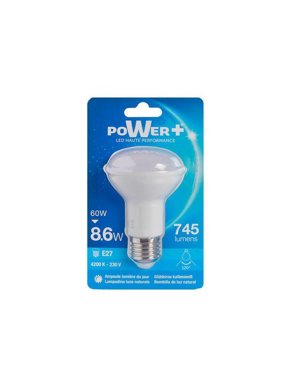 AMPOULE LED R63 8.6W E27 4200K 745LM