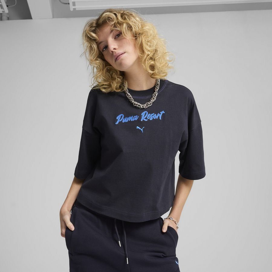 Puma PREMIUM ESS Oversized-T-Shirt mit Grafik