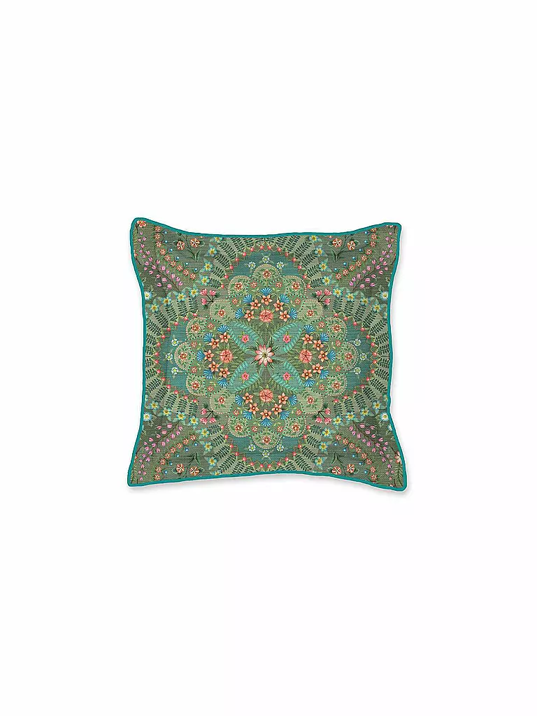 PIP STUDIO Kissen gefüllt 45x45cm ALFOMBRA Gruen dunkelgrün