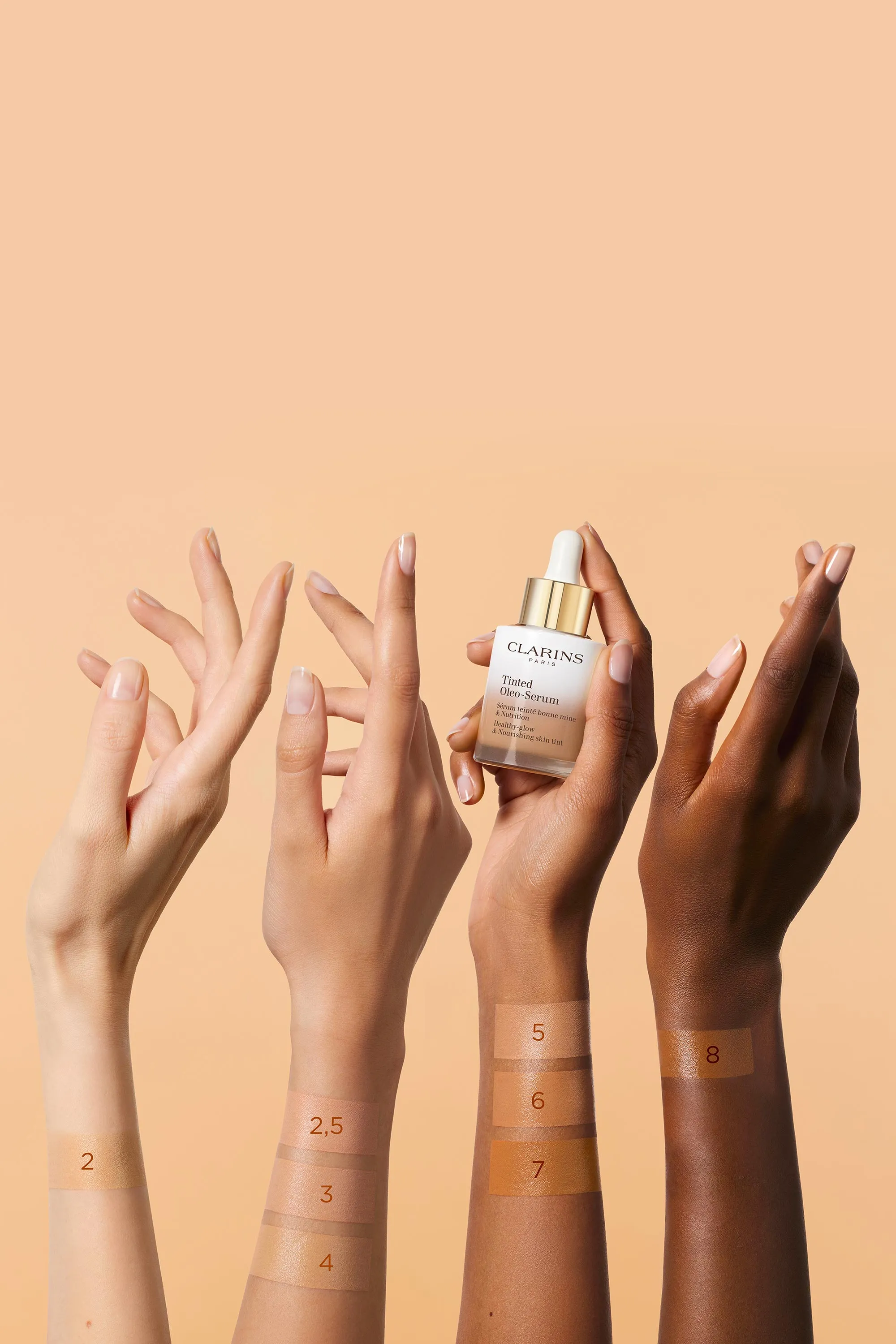 Clarins Tinted Oleo-Serum Fond de teint sérum-30 ml