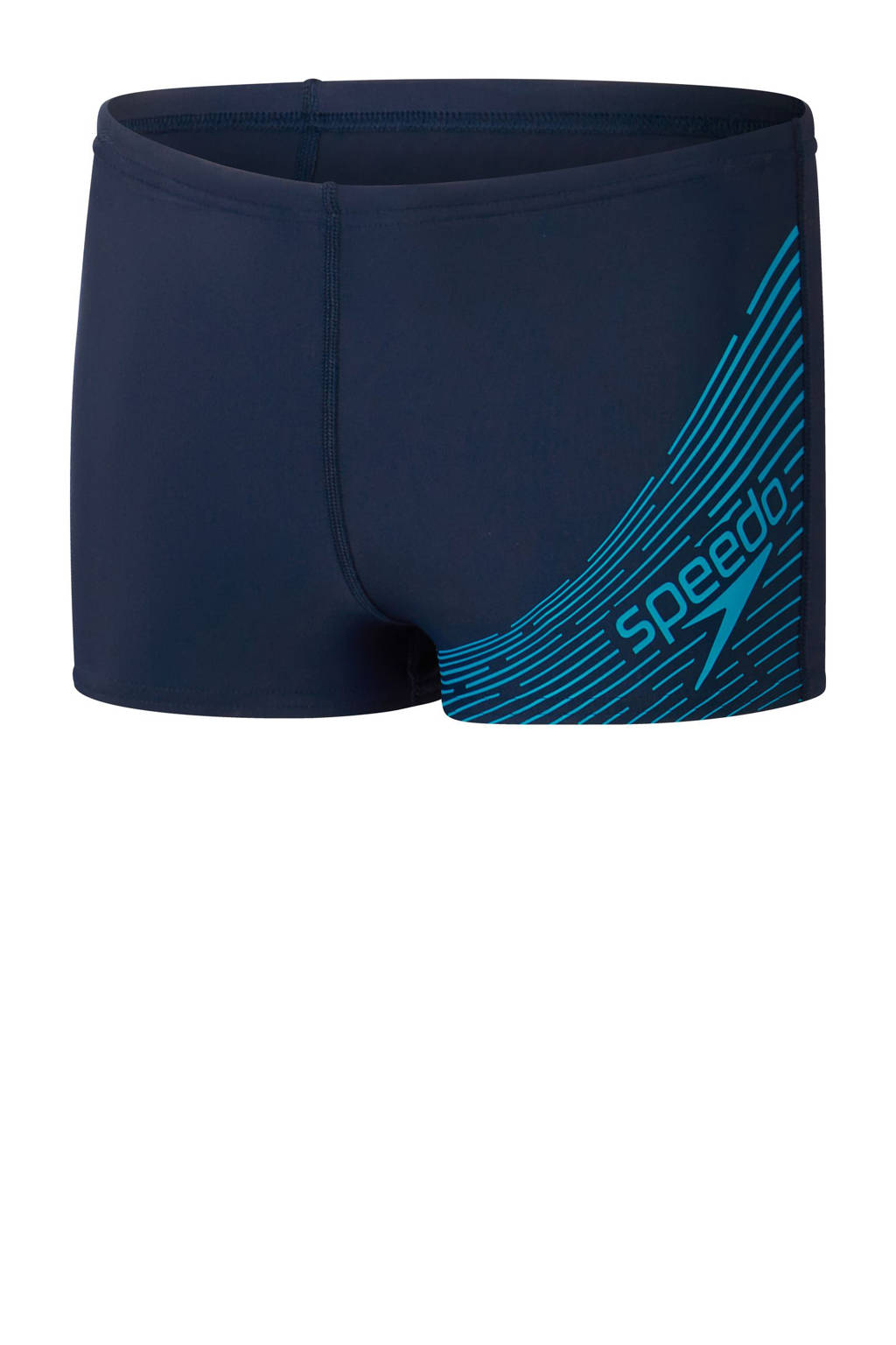 zwemboxer Medley donkerblauw/turquoise
