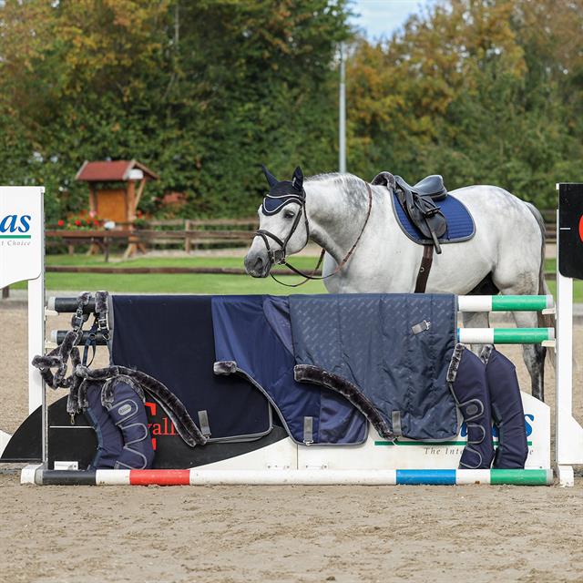 Transportbeschermers Bucas Show-Line Donkerblauw-grijs