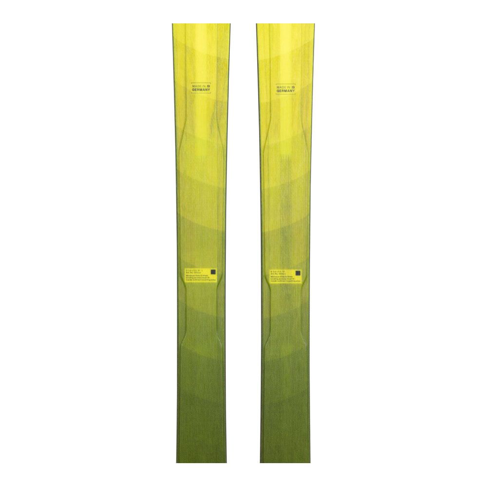 Volkl RISE UP 82 - Skis randonné Homme yellow/dark grey