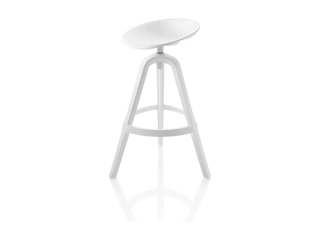 Set de 2 Tabourets intérieur/extérieur COLBY blanc