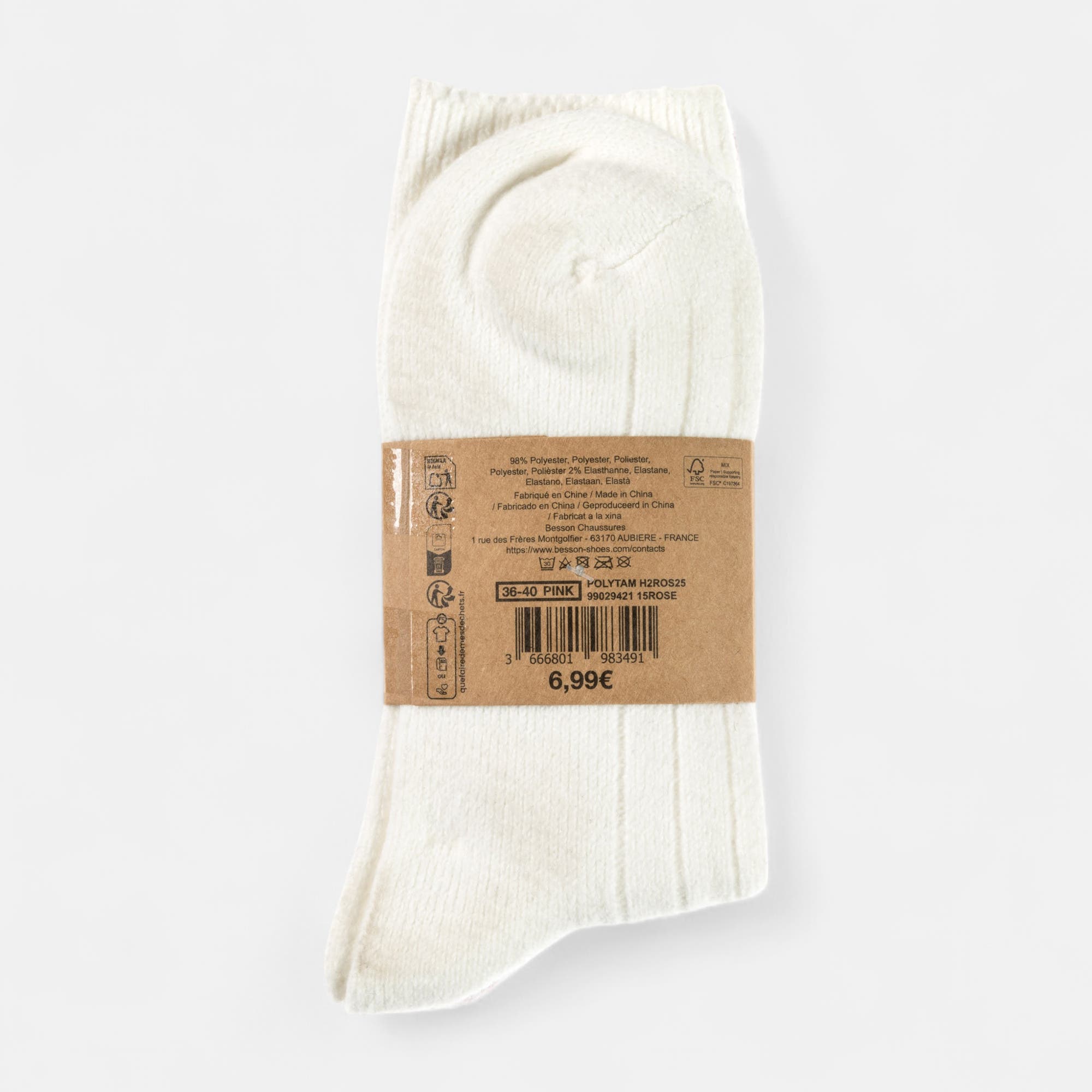 Chaussettes Femme rose