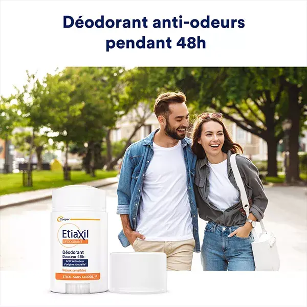 Etiaxil Déodorant Douceur 48h Stick 40ml