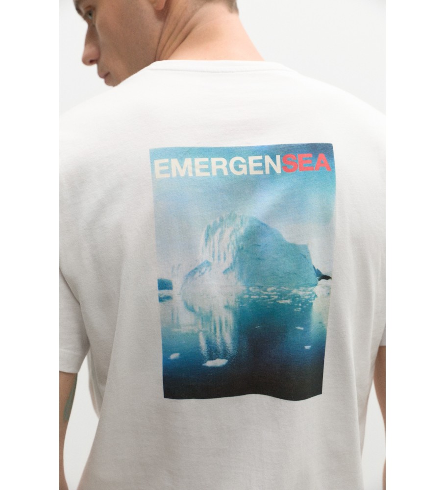 ECOALF Camiseta  Leiriaalf  blanco