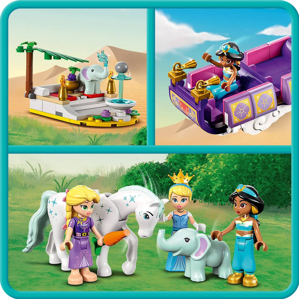 LEGO®DISNEY PRINCESS 43216 - LE VOYAGE ENCHANTE DES PRINCESSES
