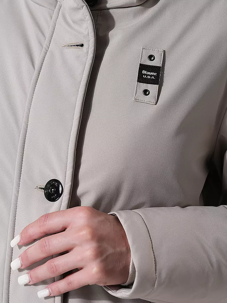 BLAUER Daunenjacke CARMEN beige