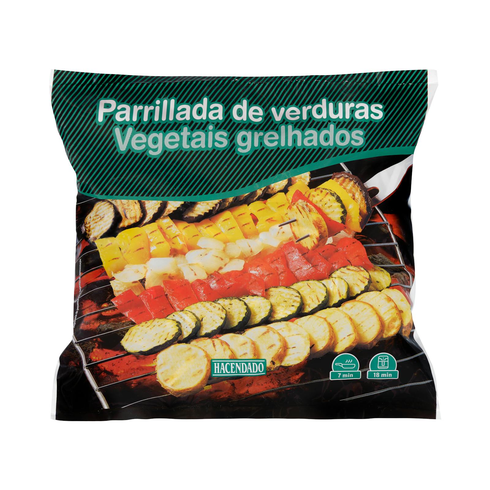 Grill de légumes surgelés Hacendado