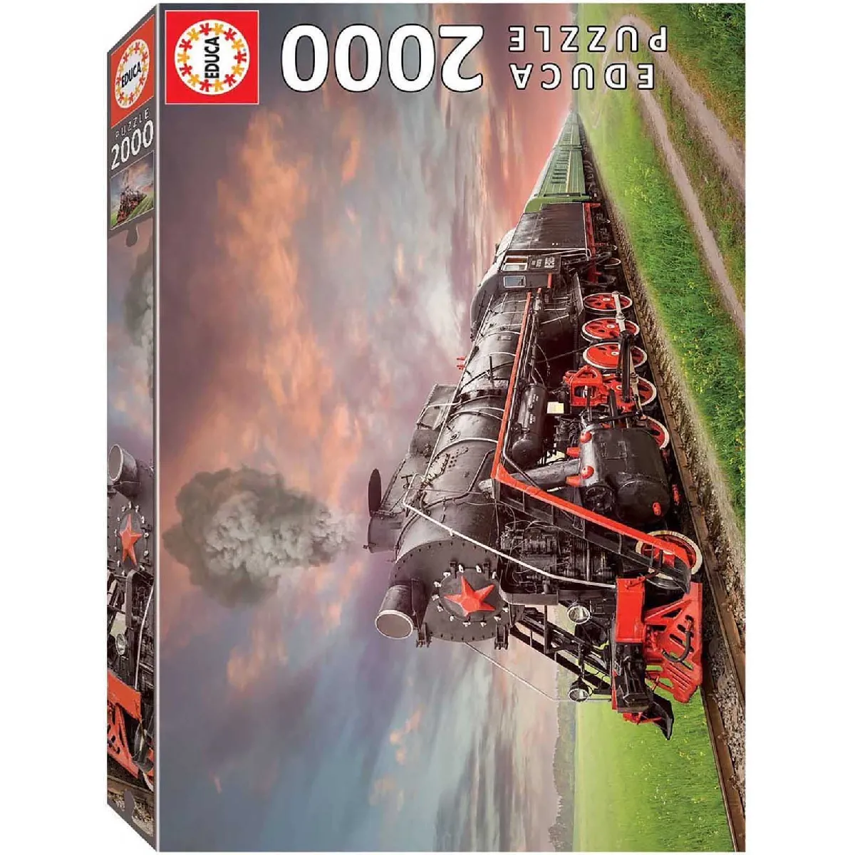 Educa Borras EDUCA - Locomotive à Vapeur 2000 pièces