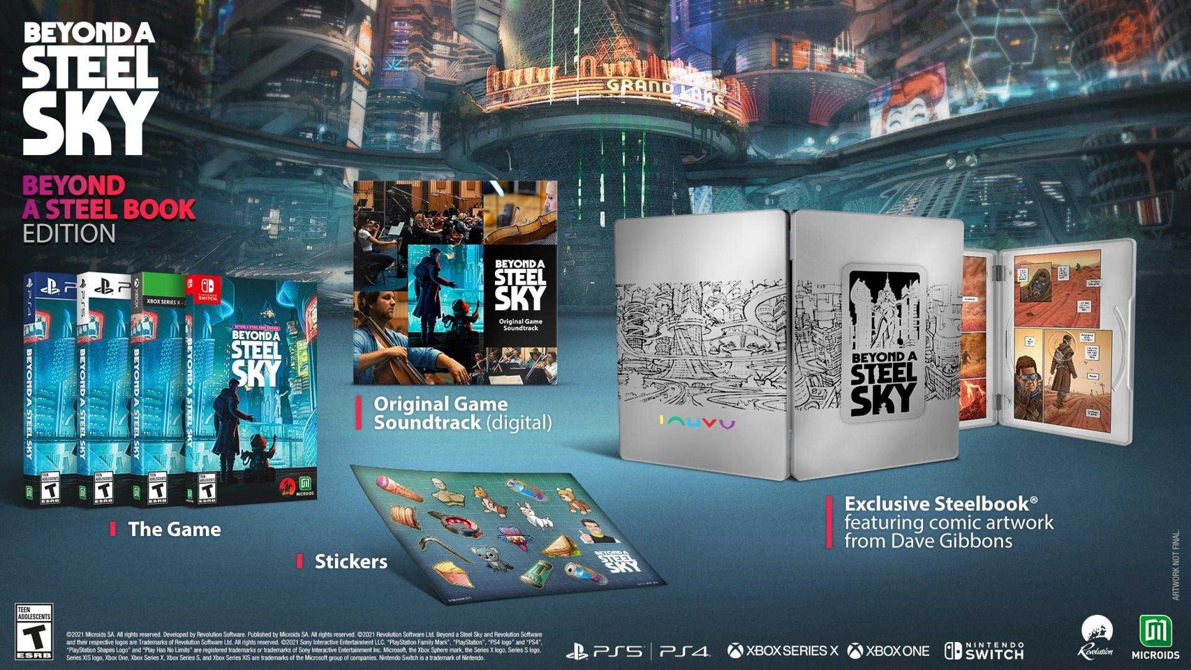 Beyond a Steel Sky - Beyond A Steelbook Edition- PlayStation 4