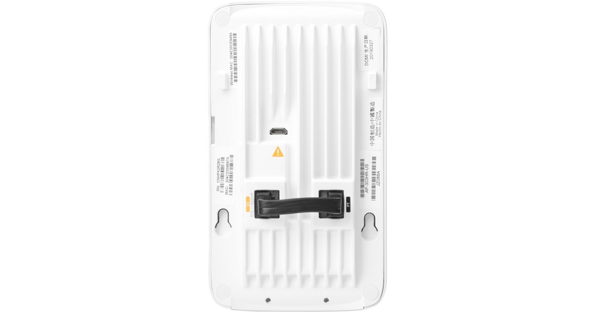 Hewlett Packard EnterpriseInstant On AP11D Bundle Base WW (R6K64A) access point  (Wit, Incl. 48V adapter, Wi-Fi 5 2x2)