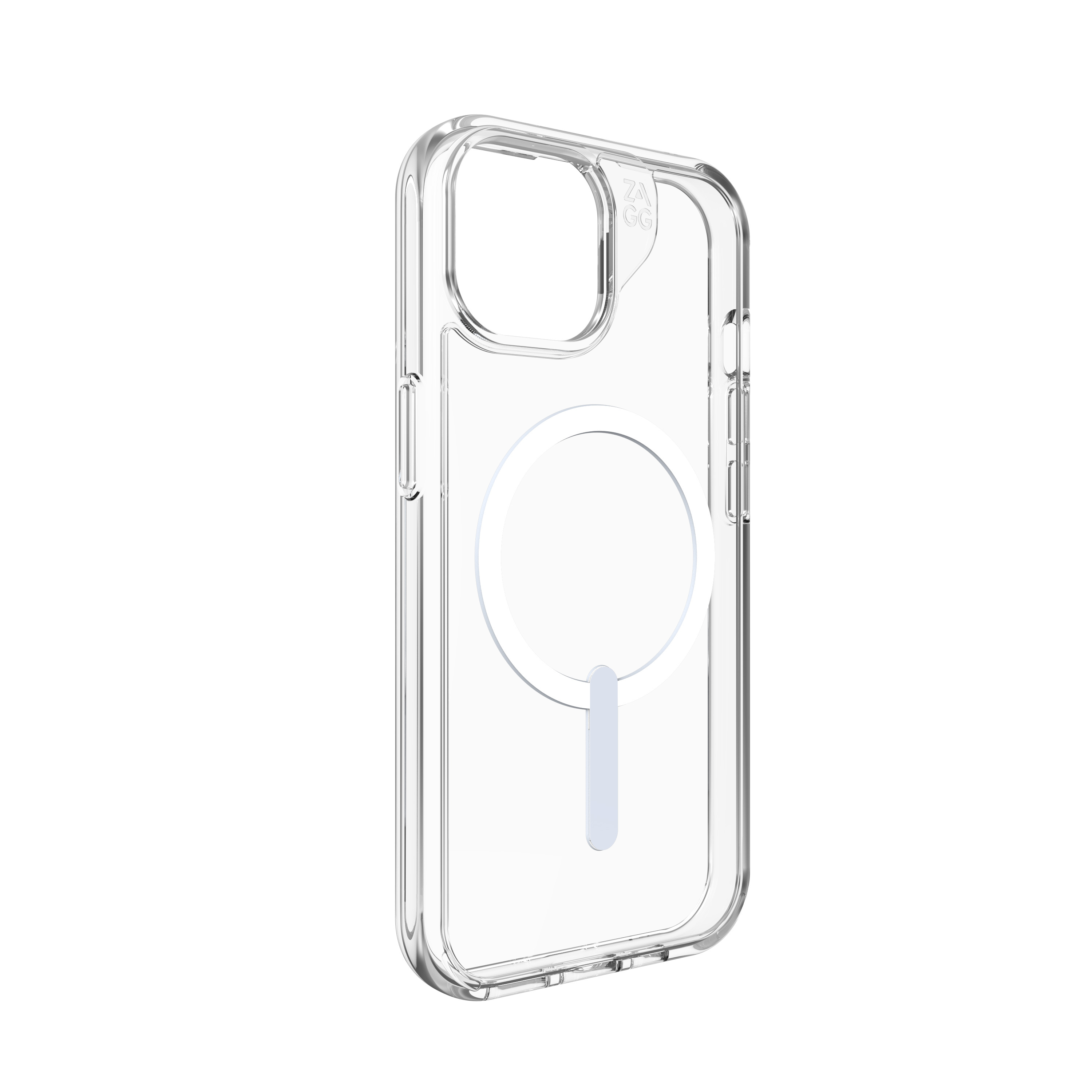 iPhone 15 Antibakterielle MagSafe Schutzhülle Crystal Palace Snap D3O aus Recycelten Materialien (702312616) - Transparent