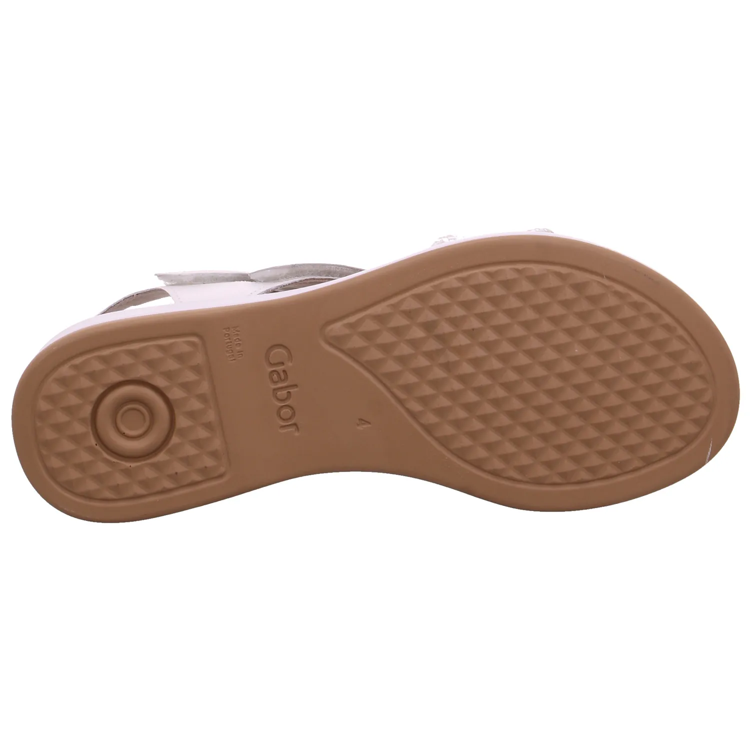 GABOR Sandalette Silber Leder