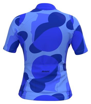 Maillot Manches Courtes Femme Mavic Sequence Bleu