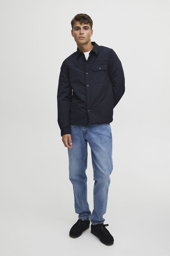 Casual Friday CFNICK 0094 padded shirt jacket Dark navy