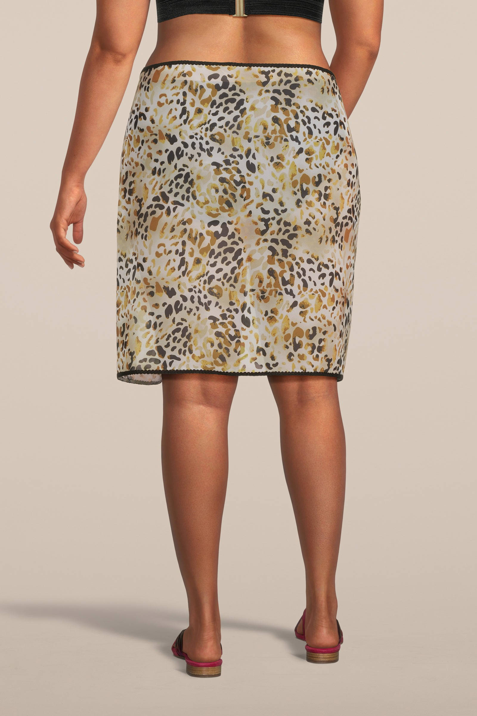 BEACHWAVE pareo ecru/bruin