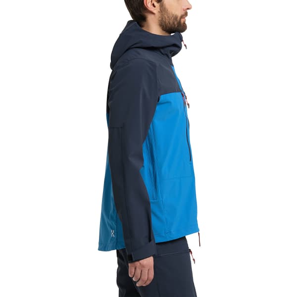 Softshell alpinisme HAGLÖFS ROC SIGHT SOFTSHELL NORDIC BLUE/TARN BLUE