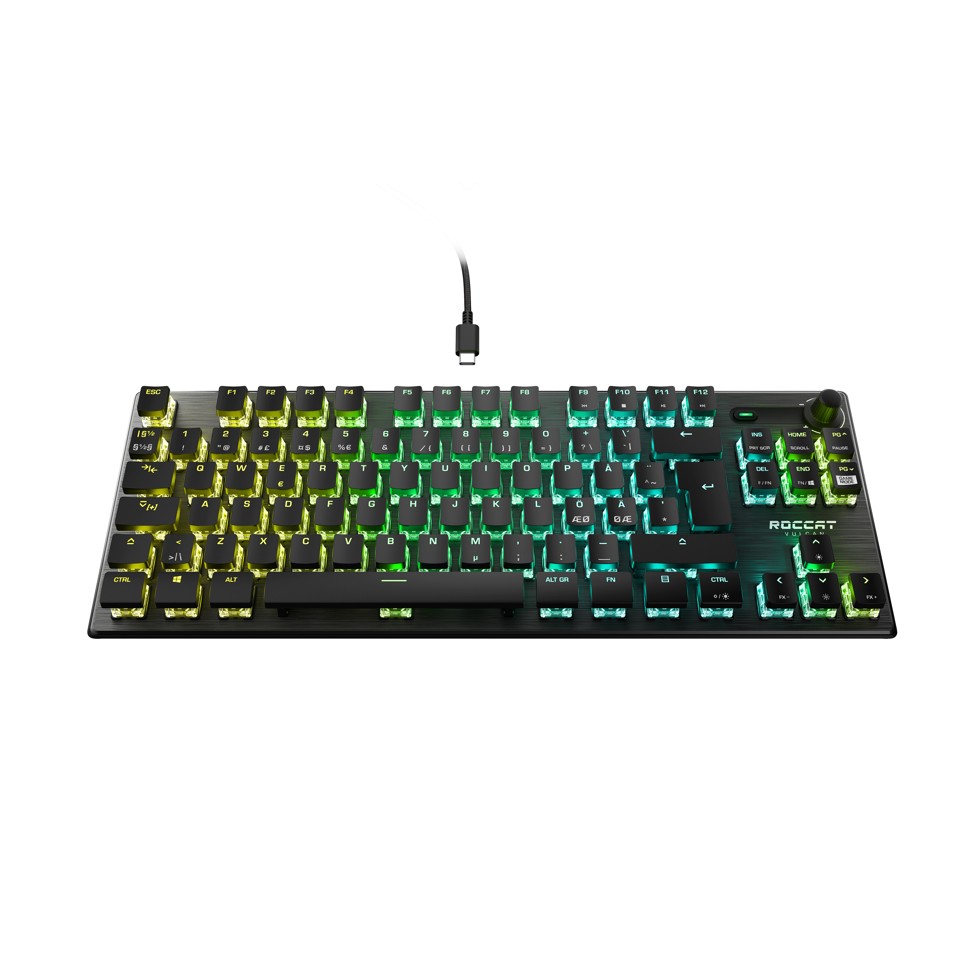 Roccat - Vulcan Pro TKL - Linear Red switch Gaming Tastatur (Nordic Layout)
