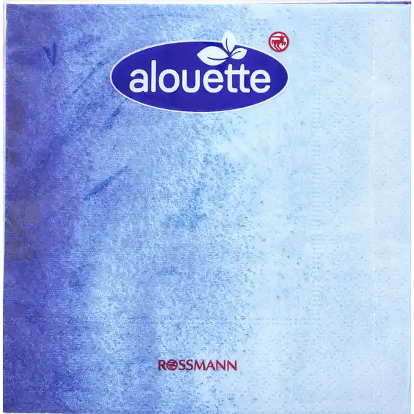 alouette Cocktailserviette Farbverlauf