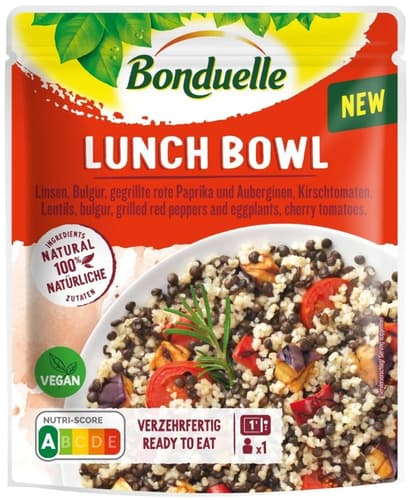 Bonduelle Lunch Bowl Bulgur, Linse, Grillgemüse