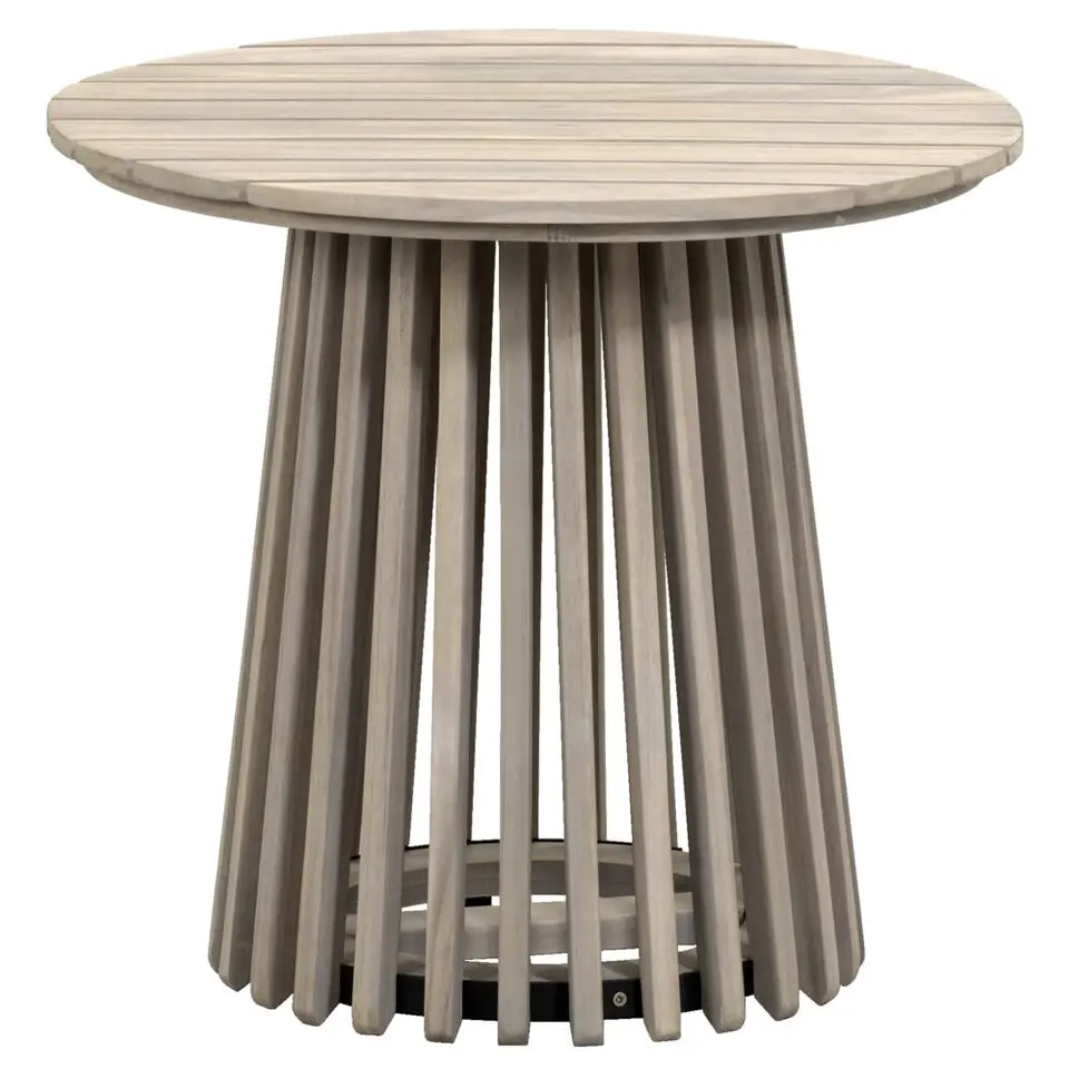 Bijzettafel Saône - acacia - 45xØ50 cm