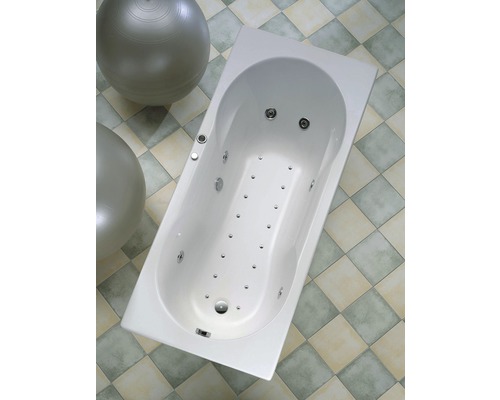 Whirlpool OTTOFOND Fortuna 75 x 170 cm wit glanzend glad 63301