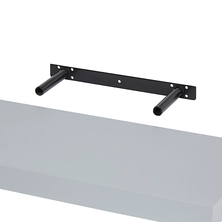 Tablette murale avec fixation invisible Form Cusko gris 60 cm