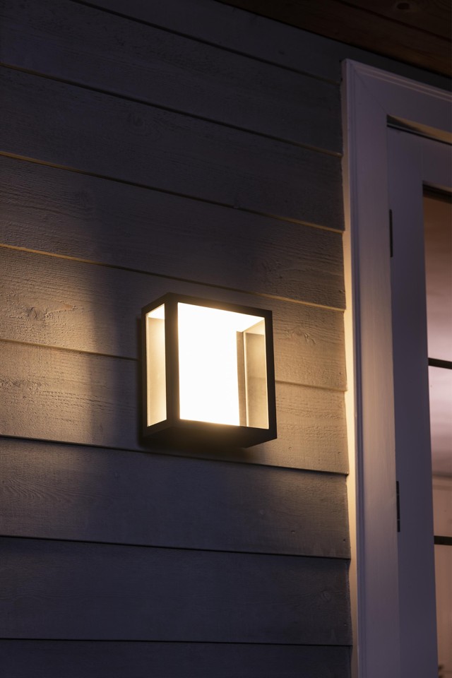 Philips Hue - Impress Large Wall LanternOutdoor - White & Color Ambiance