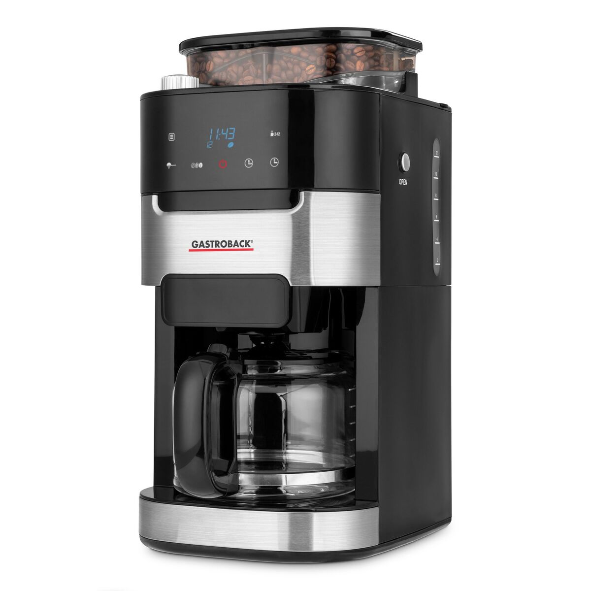 Grind & Brew Pro kaffetrakter med innebygd kvern