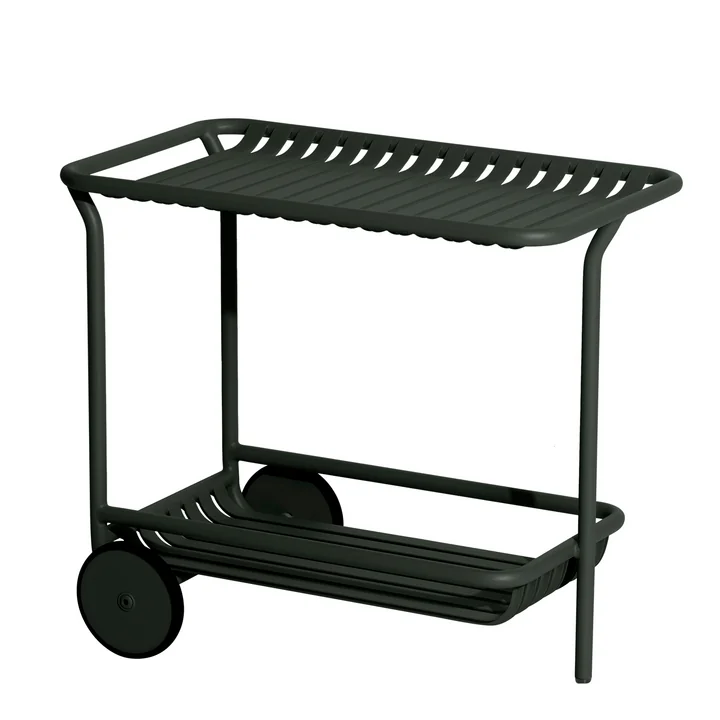 Petite Friture - Week-End Trolley Outdoor, glasgrün