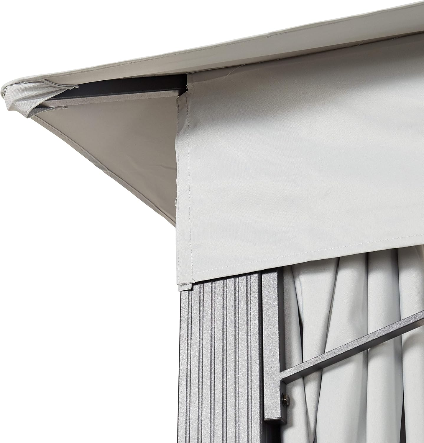 Ersatzdach 3x3 m für Sunset Premium ca. 220 g/m² grau