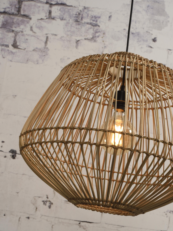 Good&Mojo Madagascar hanglamp Ø60 zwart
