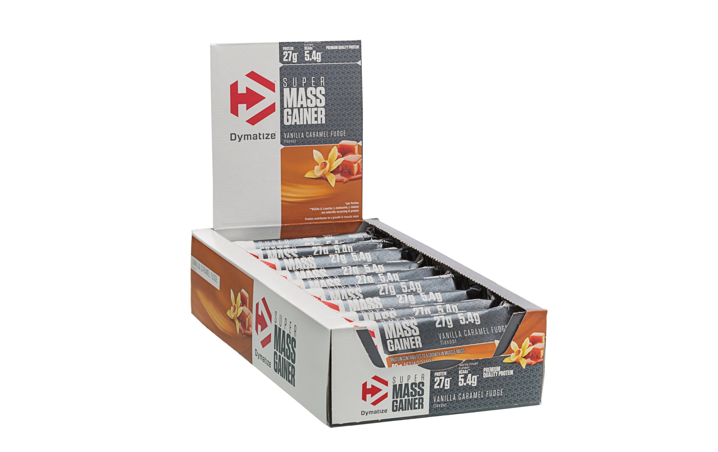 Riegel Super Mass Gainer VanilleProteinriegel, Vanilla Caramel Fudge