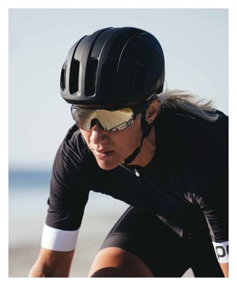 Paire de Lunettes Poc DO Half Blade Clarity Noir Uranium / Miroir Or Violet