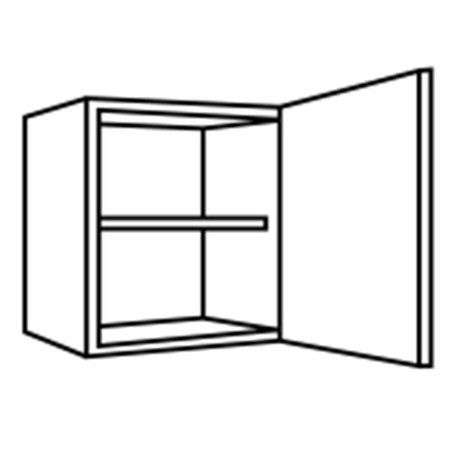Hänger MATRIX - weiß Lacklaminat-weiß - 60 cm