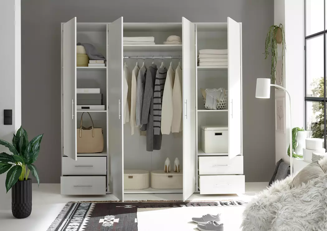 Kleiderschrank Valencia 206 x 195 cm