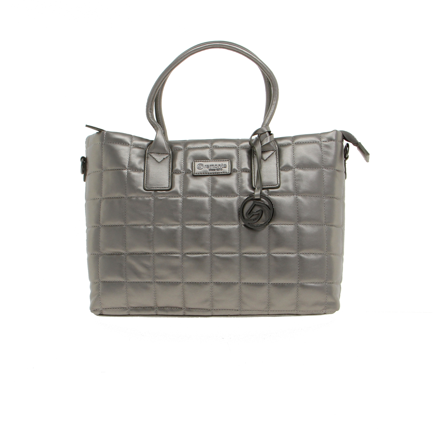 Handtasche metallic