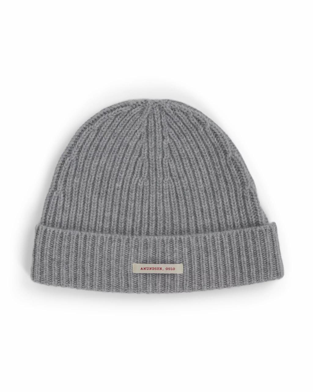 Amundsen Cashmere Beanie Huskey Grey
