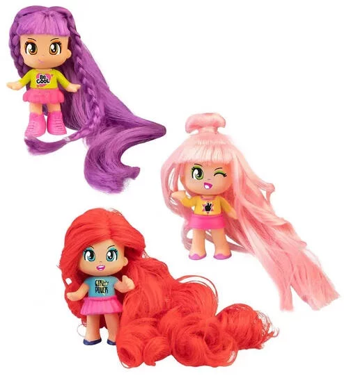 PINYPON - FIGURINE CHEVEUX SUPER LONGS ET ACCESSOIRES