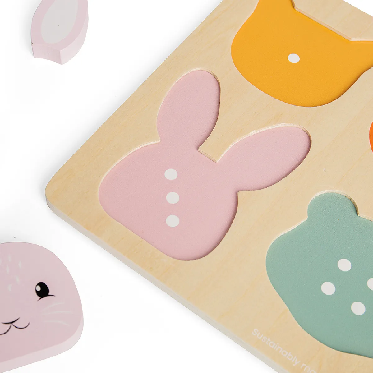 Bigjigs Toys Puzzle de comptage bois