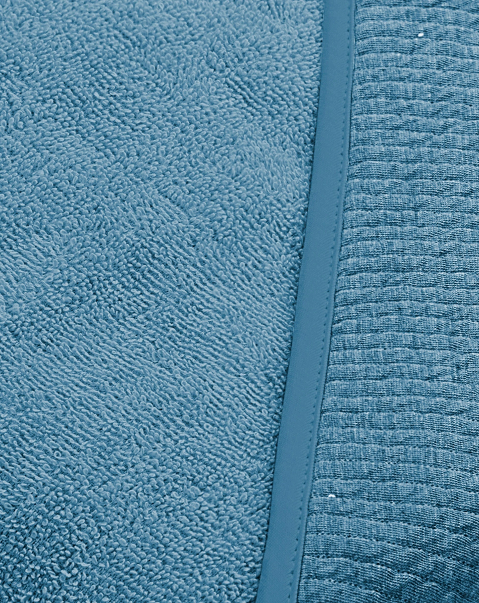 Kapuzenbadetuch UNI in spaceblue