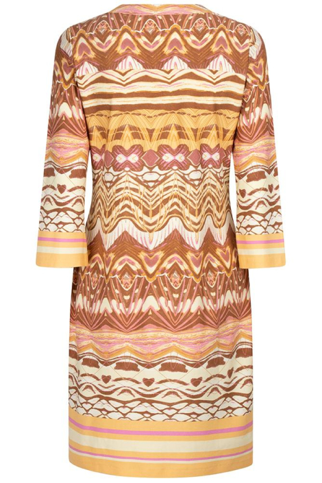 EsQualo multi color dames jurk